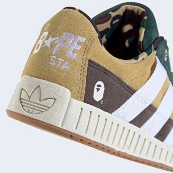 adidas x A Bathing Ape NRTN 'Sand' IE6118 Shoe/Sneaker|RARE NEW! FULL INCLUSION! - Picture 10 of 16